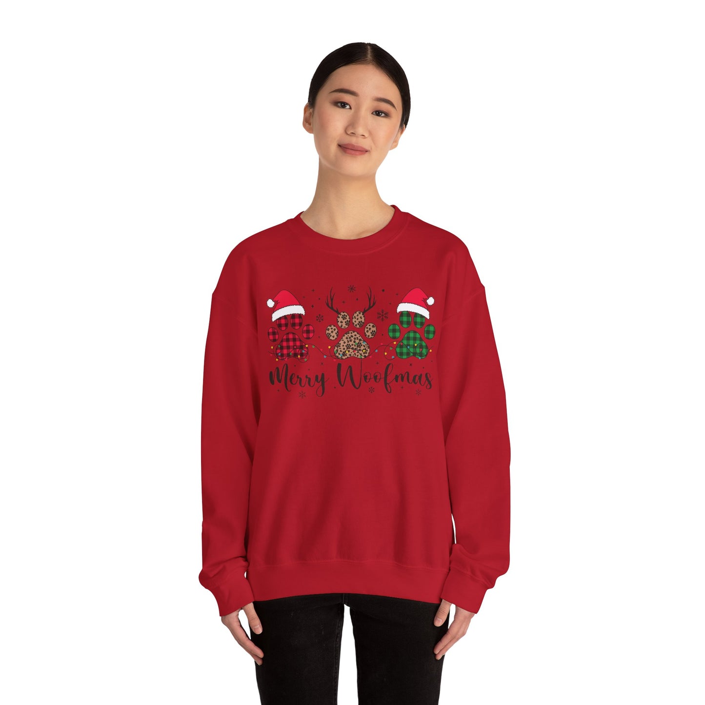 Merry Woofmas Dog Sweatshirt