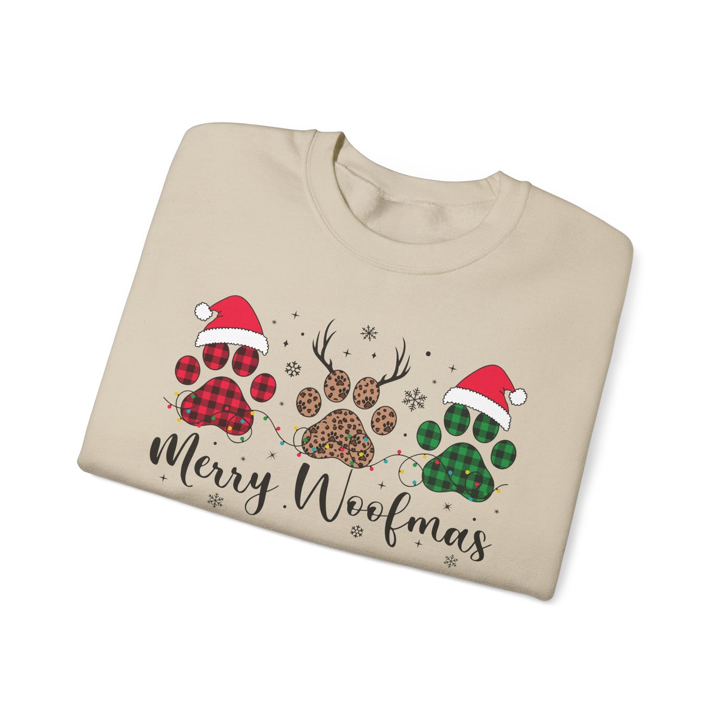 Merry Woofmas Dog Sweatshirt
