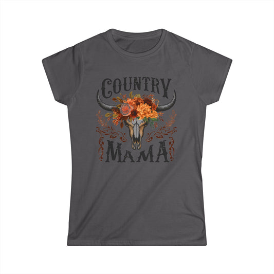 Country Mama Skull Tee