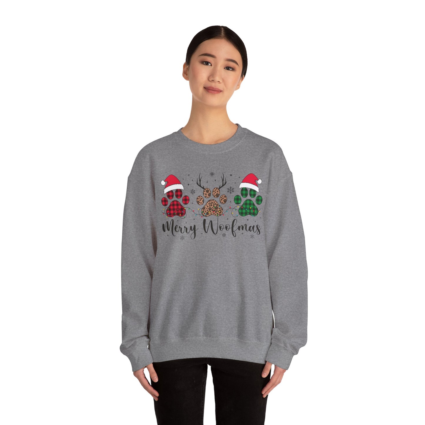 Merry Woofmas Dog Sweatshirt