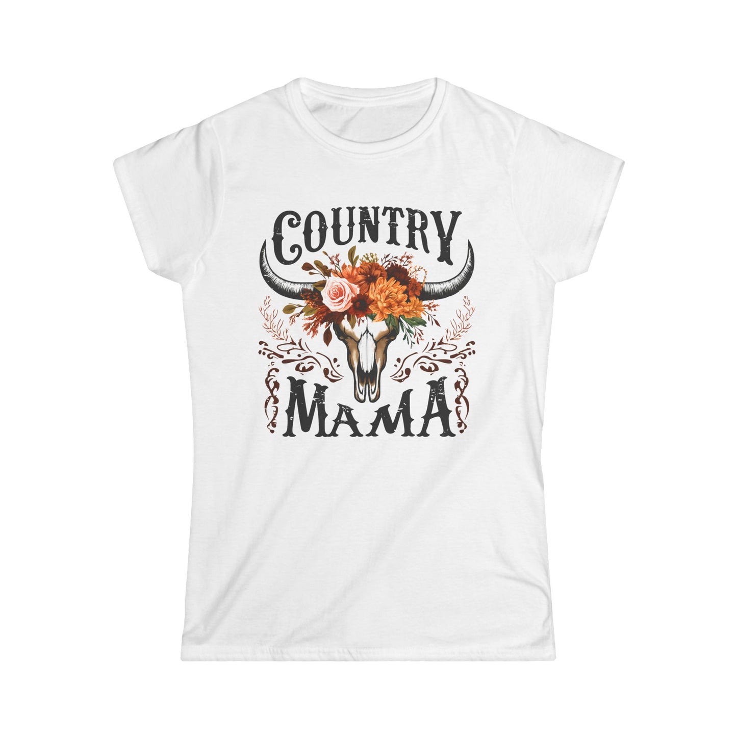 Country Mama Skull Tee