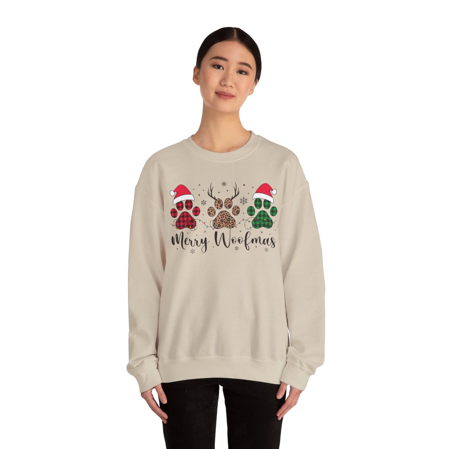 Merry Woofmas Dog Sweatshirt