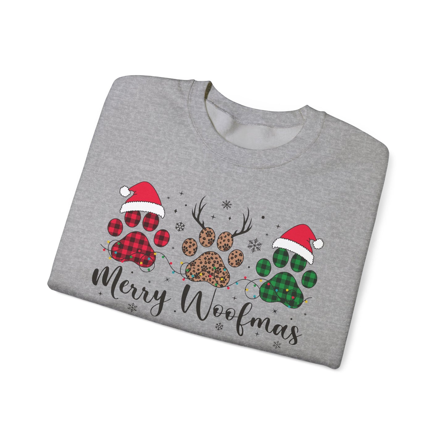 Merry Woofmas Dog Sweatshirt