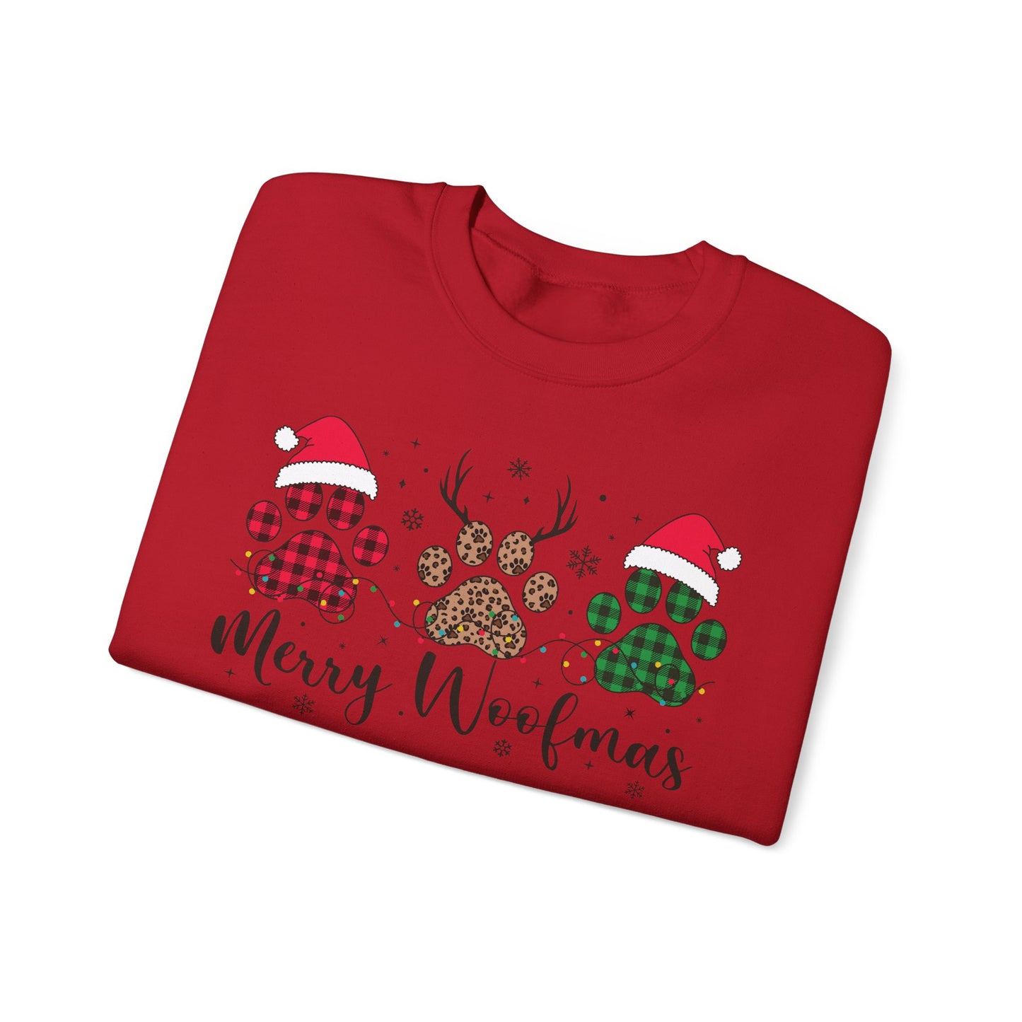 Merry Woofmas Dog Sweatshirt