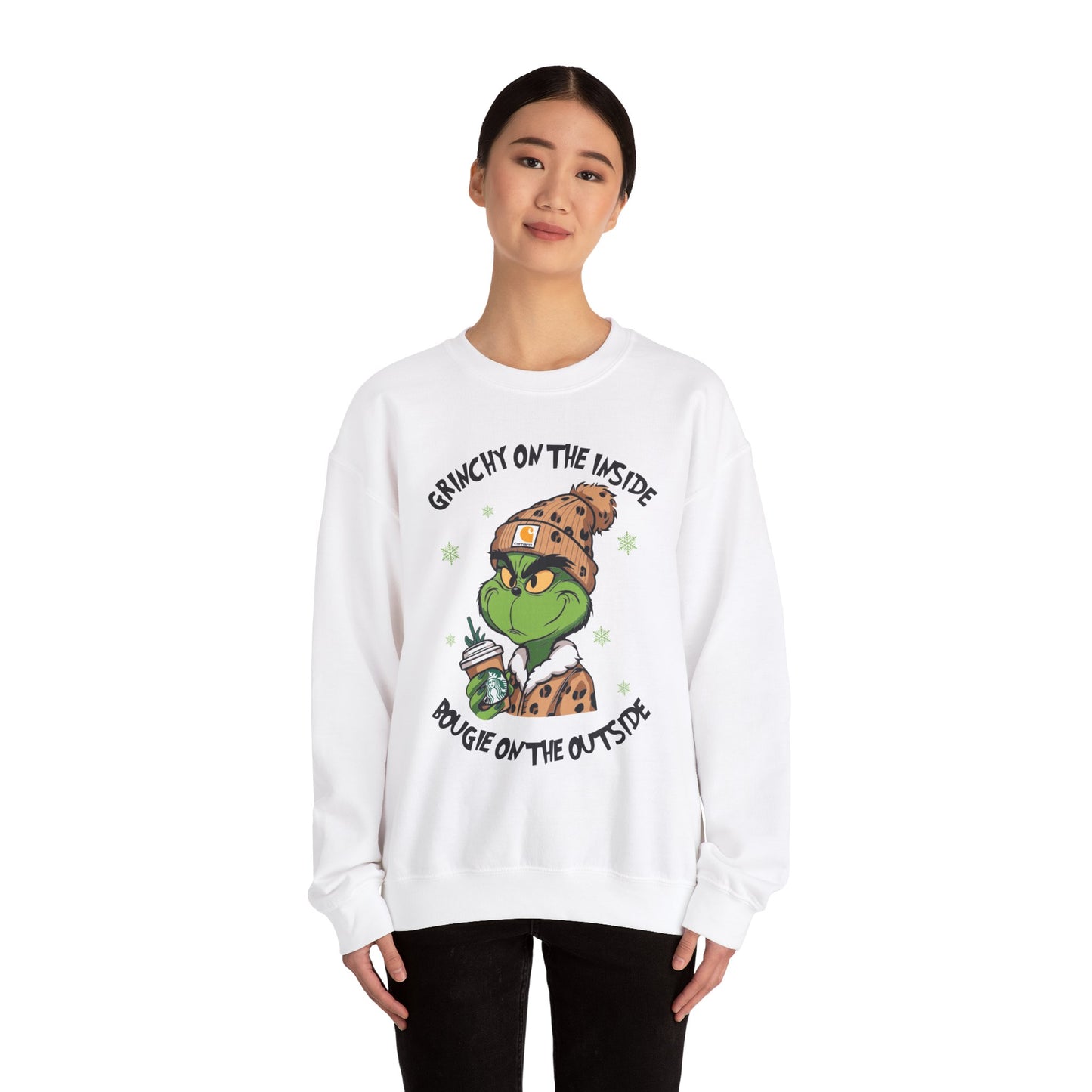 Grinch Christmas Unisex Heavy Blend™ Crewneck Sweatshirt