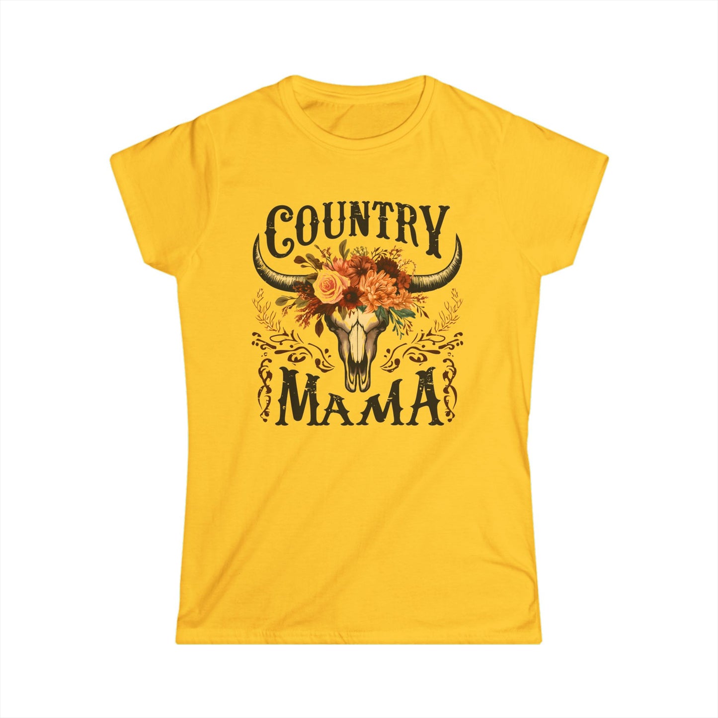 Country Mama Skull Tee