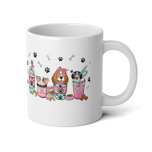 Dog Mom Jumbo Mug, 20oz - Cute Coffee Lover Gift