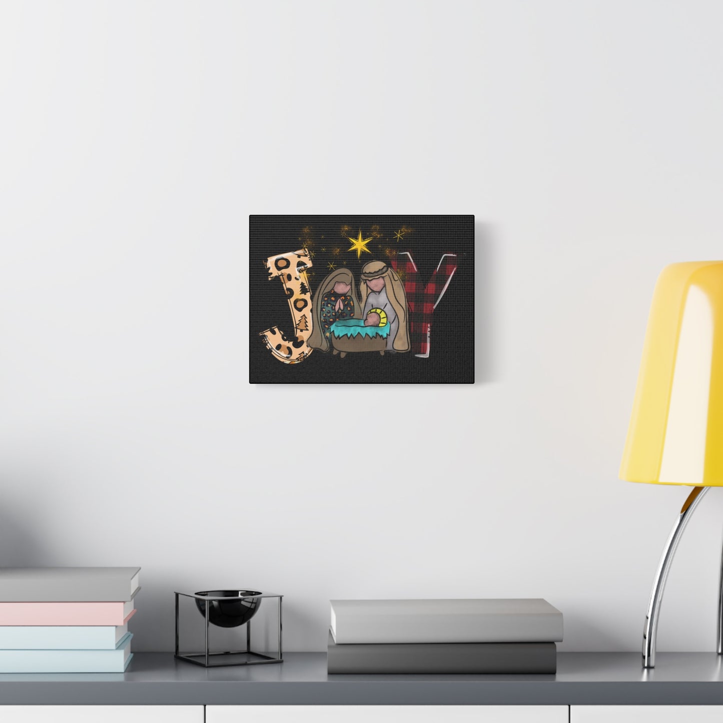 Matte Canvas, Stretched, 1.25" Joy Christian Canvas
