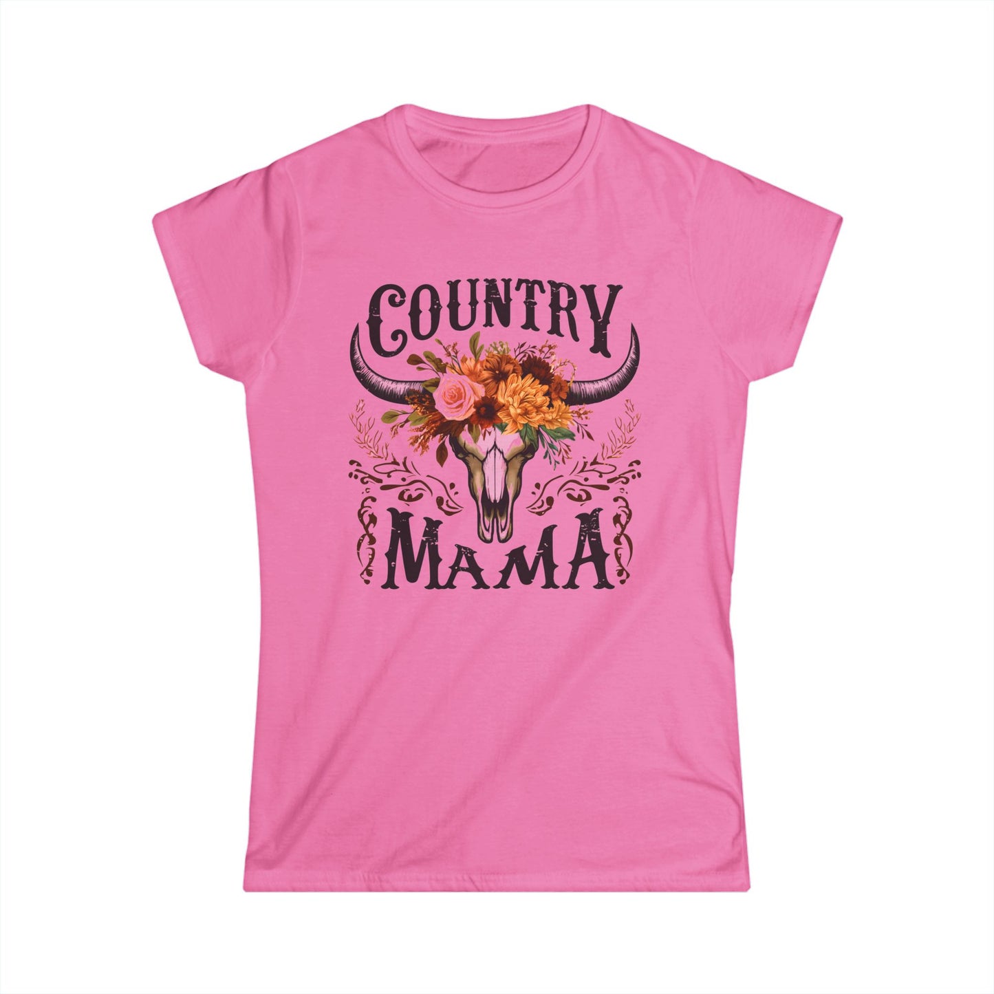 Country Mama Skull Tee