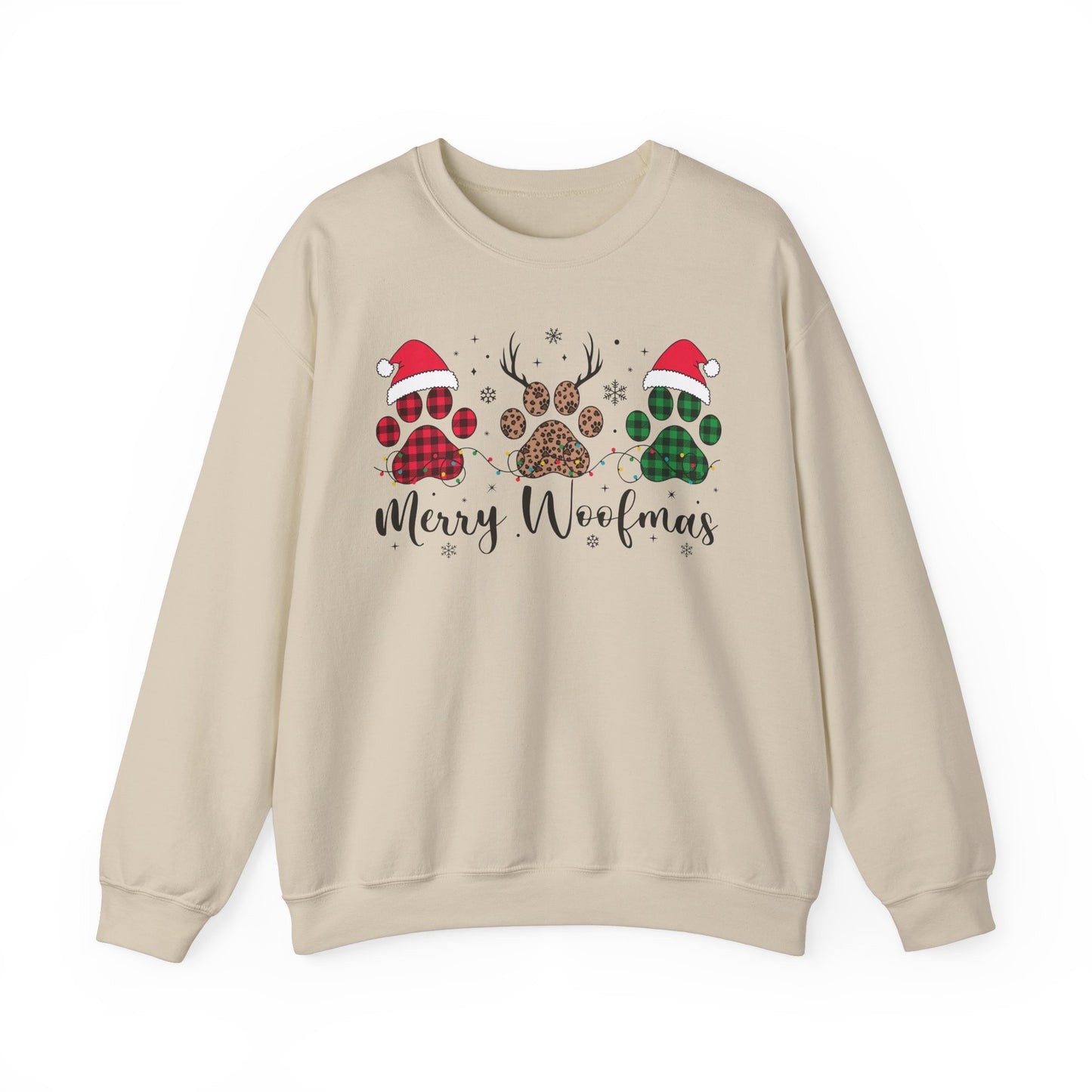 Merry Woofmas Dog Sweatshirt